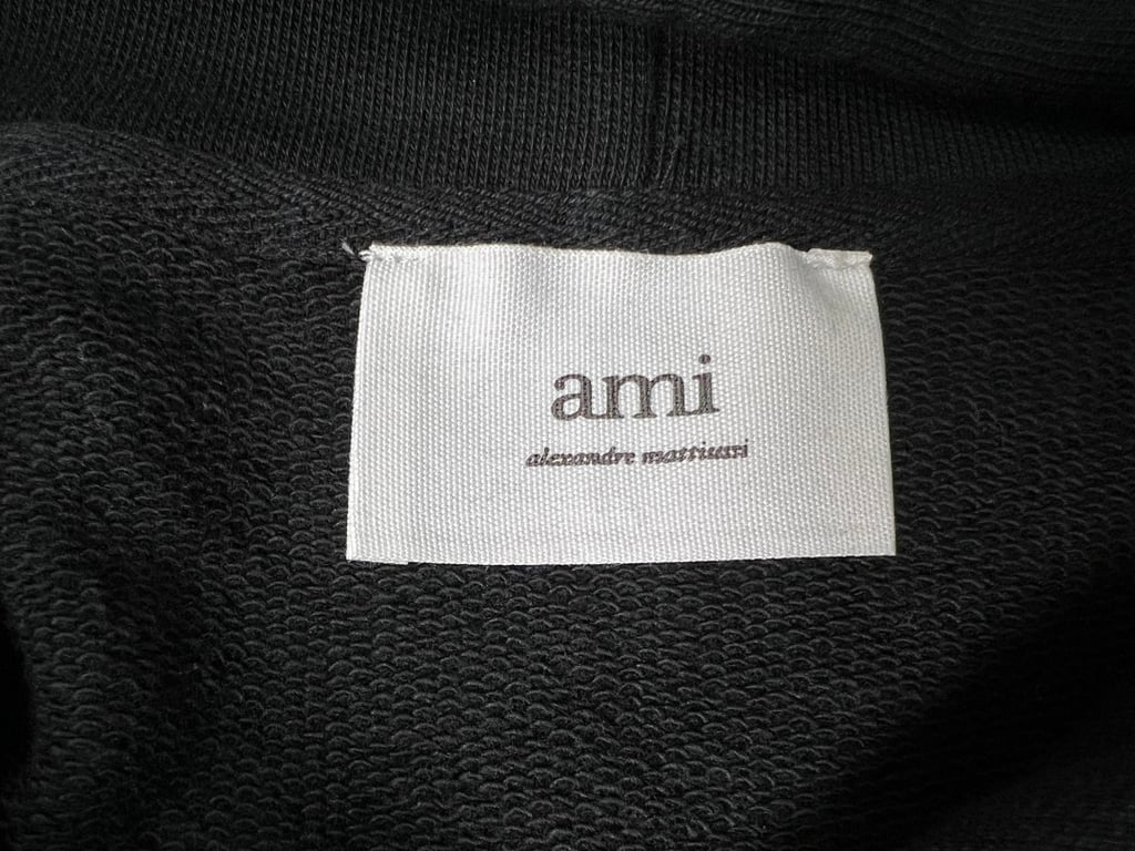 Ami Paris Ami de Coeur Hoodie Black - 18