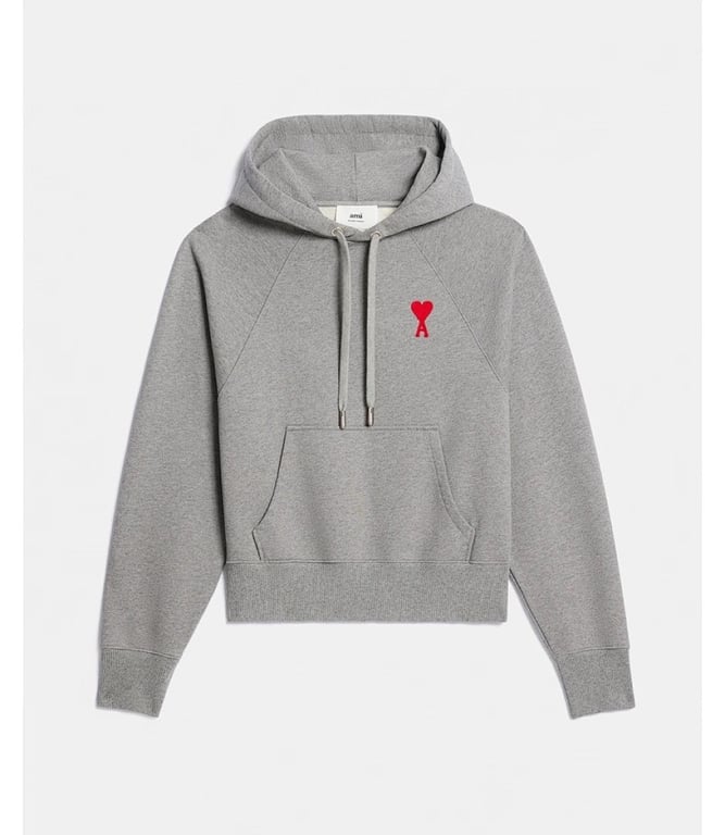 Ami Paris Ami de Coeur Hoodie Black - 32