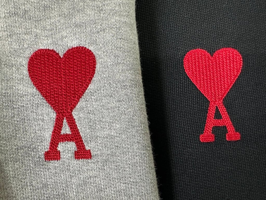 Ami Paris Ami de Coeur Hoodie Black - 34