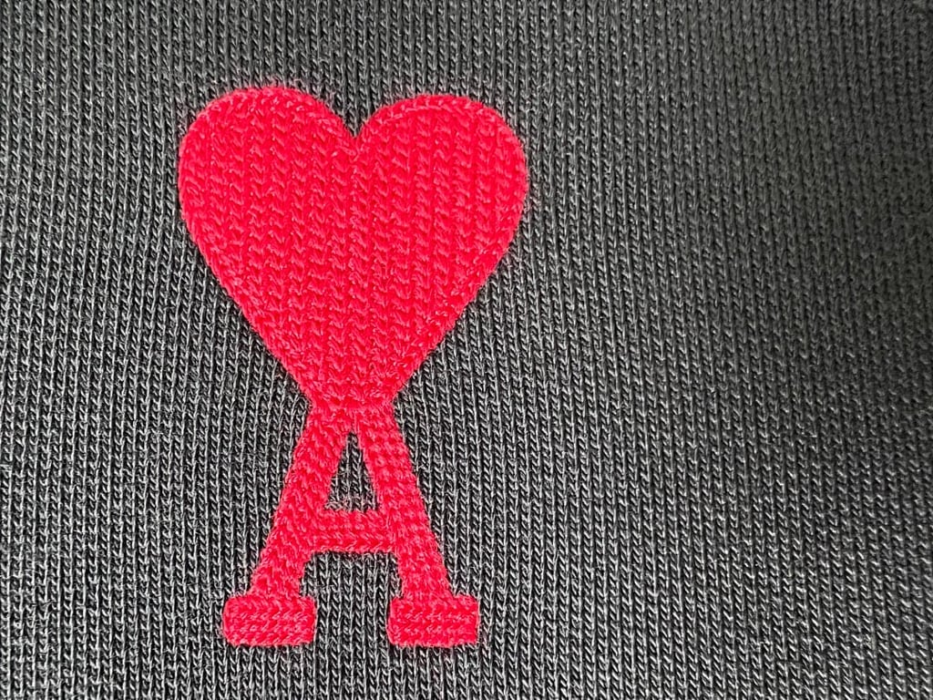 Ami Paris Ami de Coeur Hoodie Black - 8