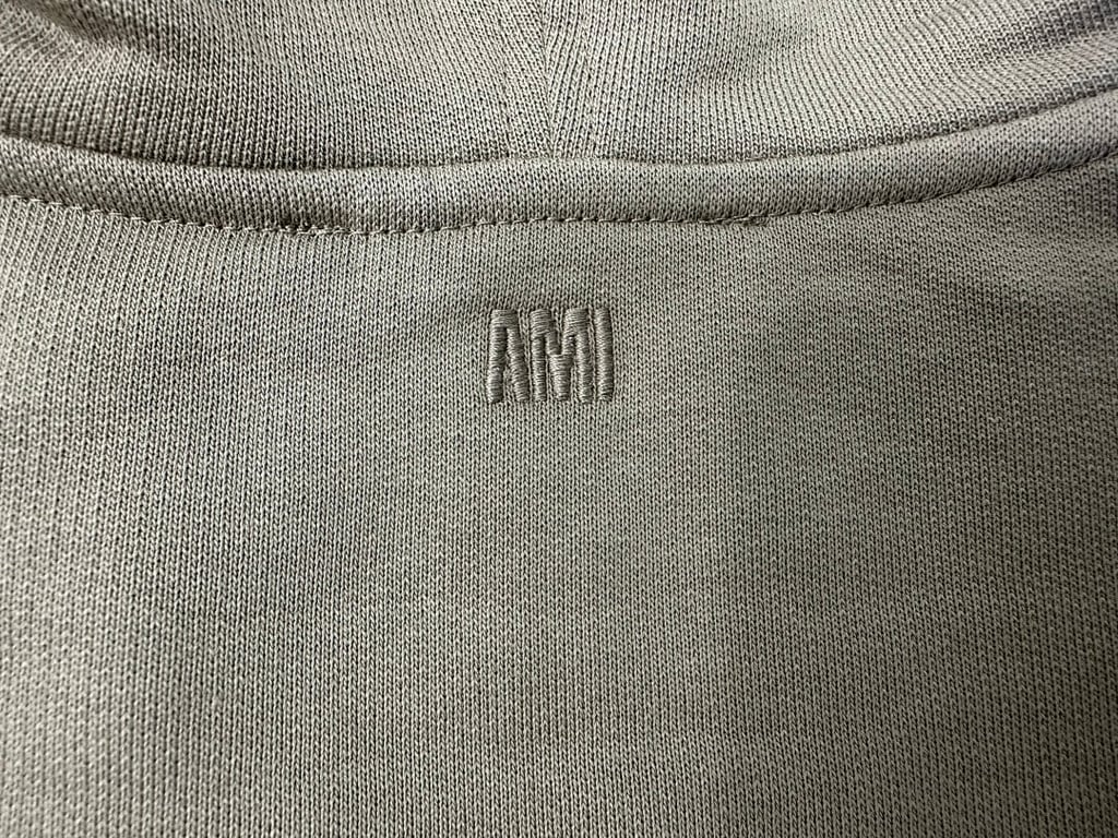 Ami Paris Ami de Coeur Zip Hoodie Navy - 59