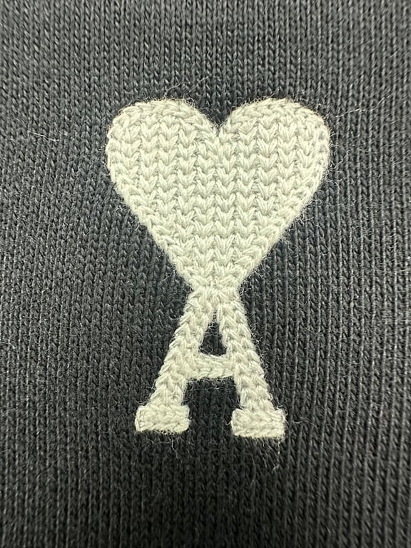 Ami Paris Ami de Coeur Zip Hoodie Navy - 67