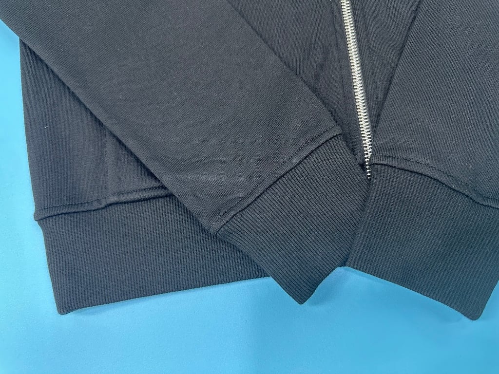 Ami Paris Ami de Coeur Zip Hoodie Navy - 71