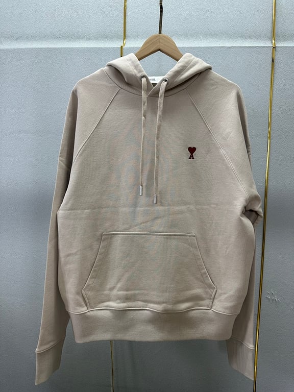 Ami Paris Small Heart Logo Hoodie - 16
