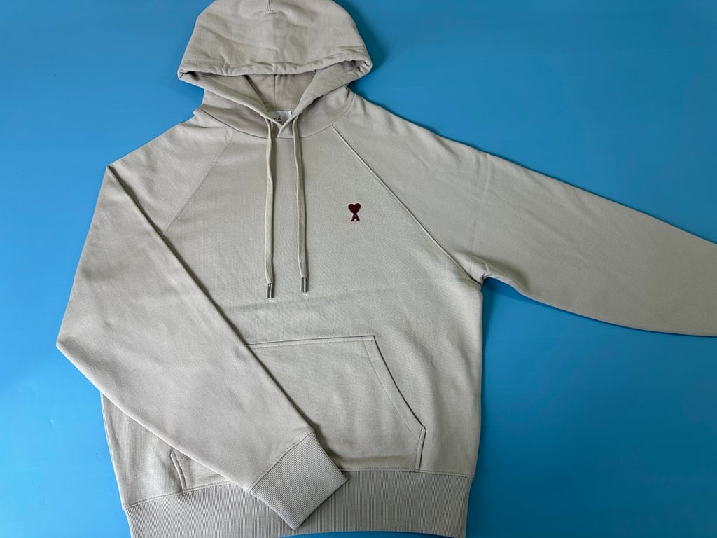 Ami Paris Small Heart Logo Hoodie - 18