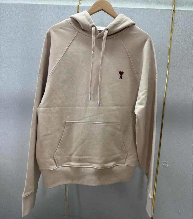 Ami Paris Small Heart Logo Hoodie - 19