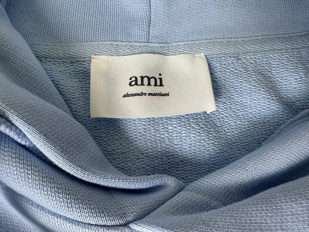 Ami Paris Small Heart Logo Hoodie - 30