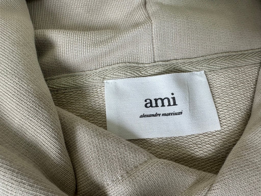 Ami Paris Small Heart Logo Hoodie - 6