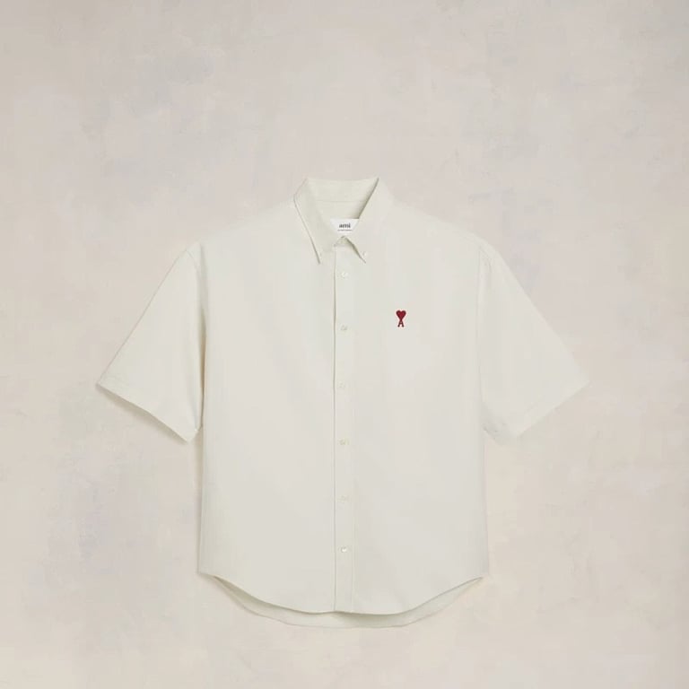 Ami Paris Ami de Coeur Short Sleeve Shirt - 2