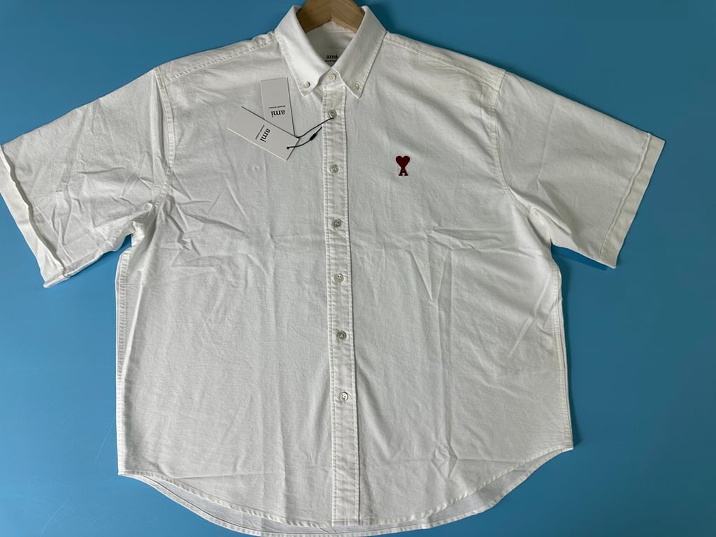 Ami Paris Ami de Coeur Short Sleeve Shirt - 17