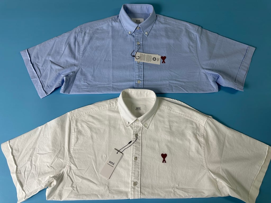 Ami Paris Ami de Coeur Short Sleeve Shirt - 22