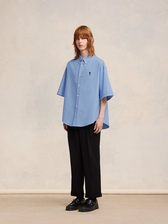 Ami Paris Ami de Coeur Short Sleeve Shirt - 25