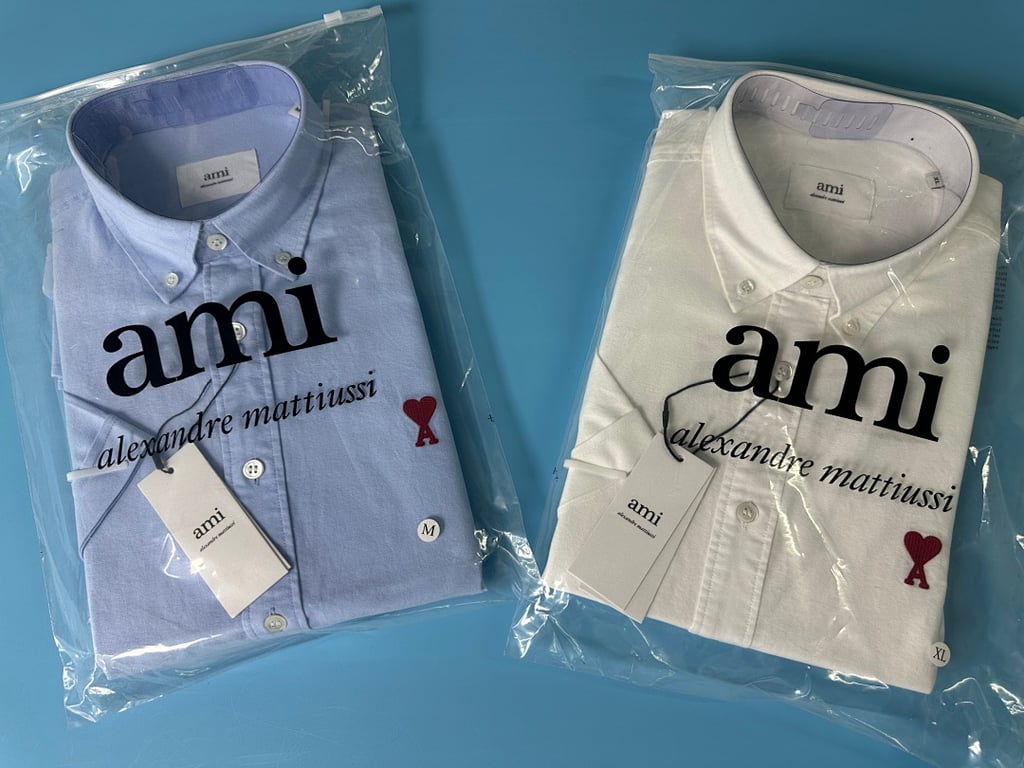 Ami Paris Ami de Coeur Short Sleeve Shirt - 27