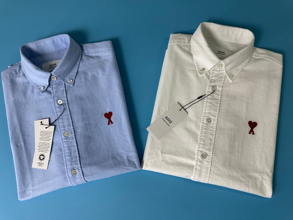 Ami Paris Ami de Coeur Short Sleeve Shirt - 28
