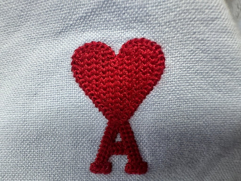 Ami Paris Ami de Coeur Short Sleeve Shirt - 34