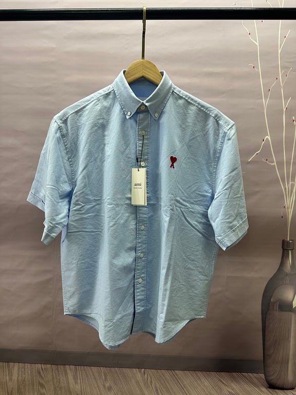 Ami Paris Ami de Coeur Short Sleeve Shirt - 35