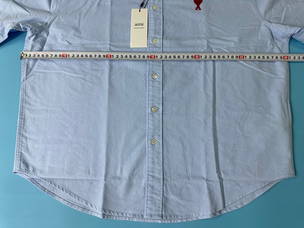 Ami Paris Ami de Coeur Short Sleeve Shirt - 38
