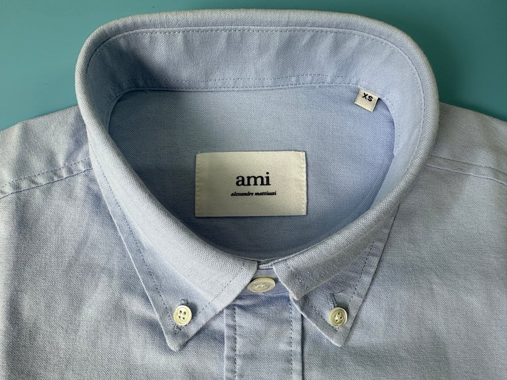Ami Paris Ami de Coeur Short Sleeve Shirt - 43