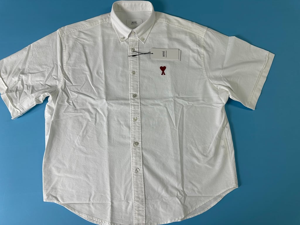 Ami Paris Ami de Coeur Short Sleeve Shirt - 7