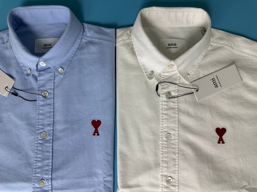 Ami Paris Ami de Coeur Short Sleeve Shirt - 8