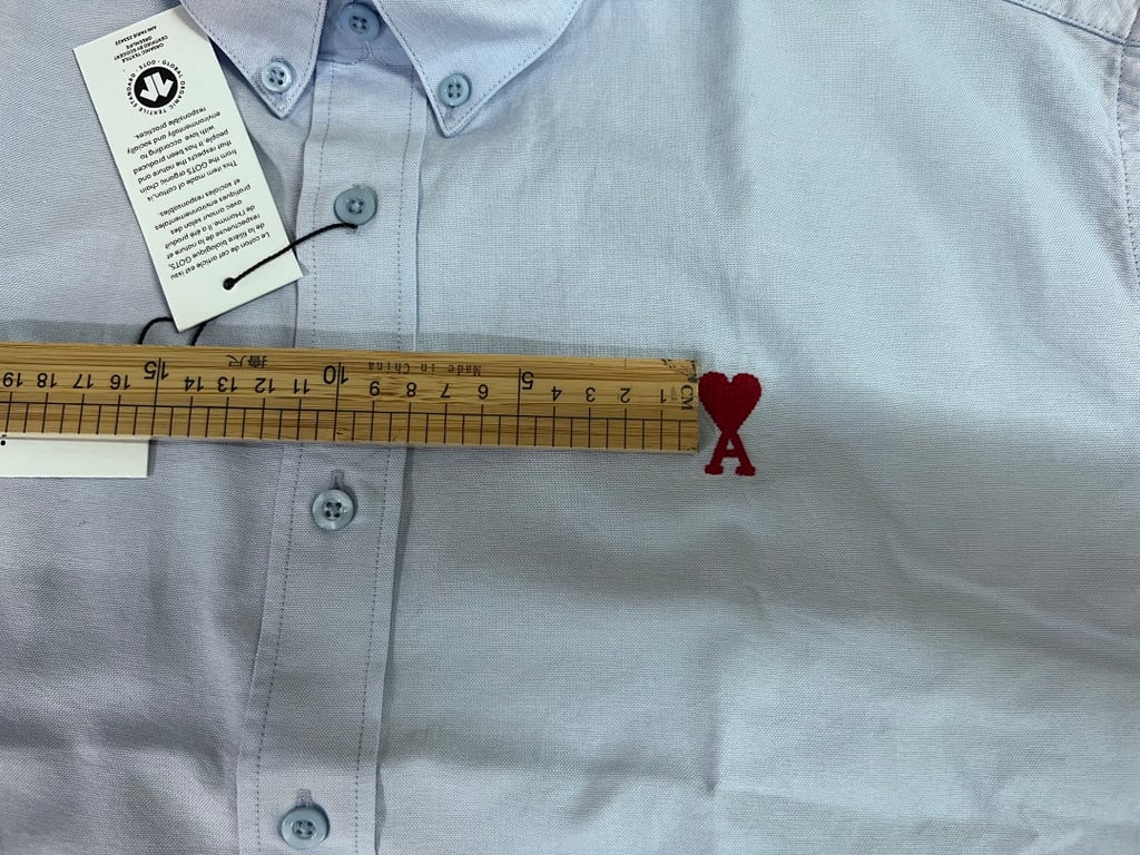 Ami Paris Ami de Coeur Oxford Shirt - 10