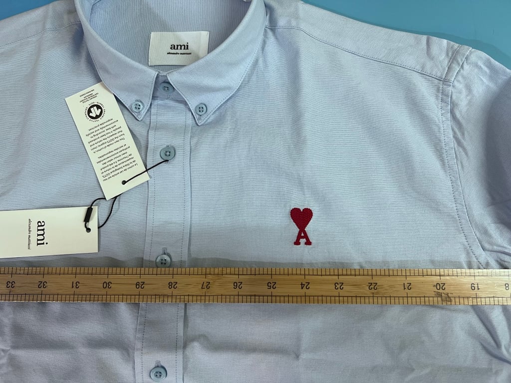 Ami Paris Ami de Coeur Oxford Shirt - 11
