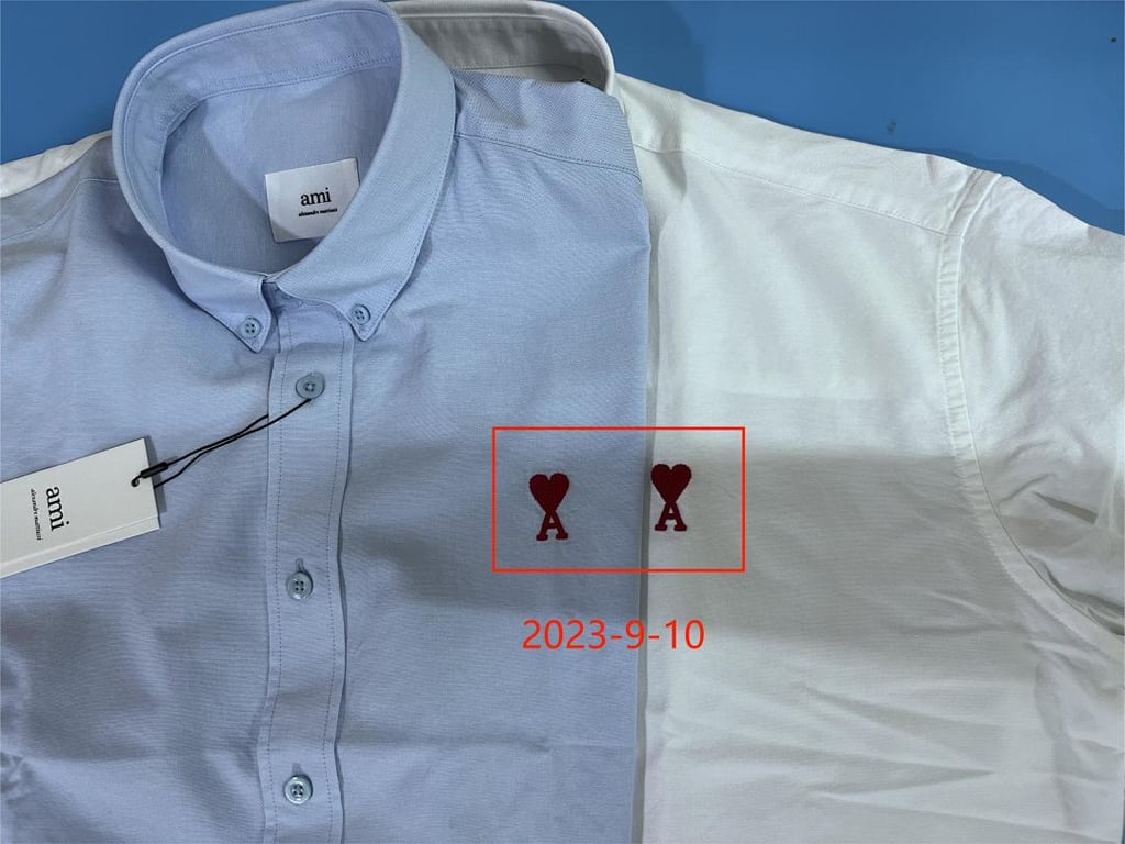 Ami Paris Ami de Coeur Oxford Shirt - 18