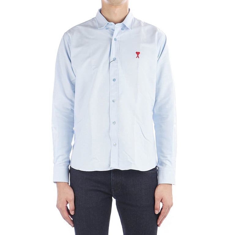 Ami Paris Ami de Coeur Oxford Shirt - 3