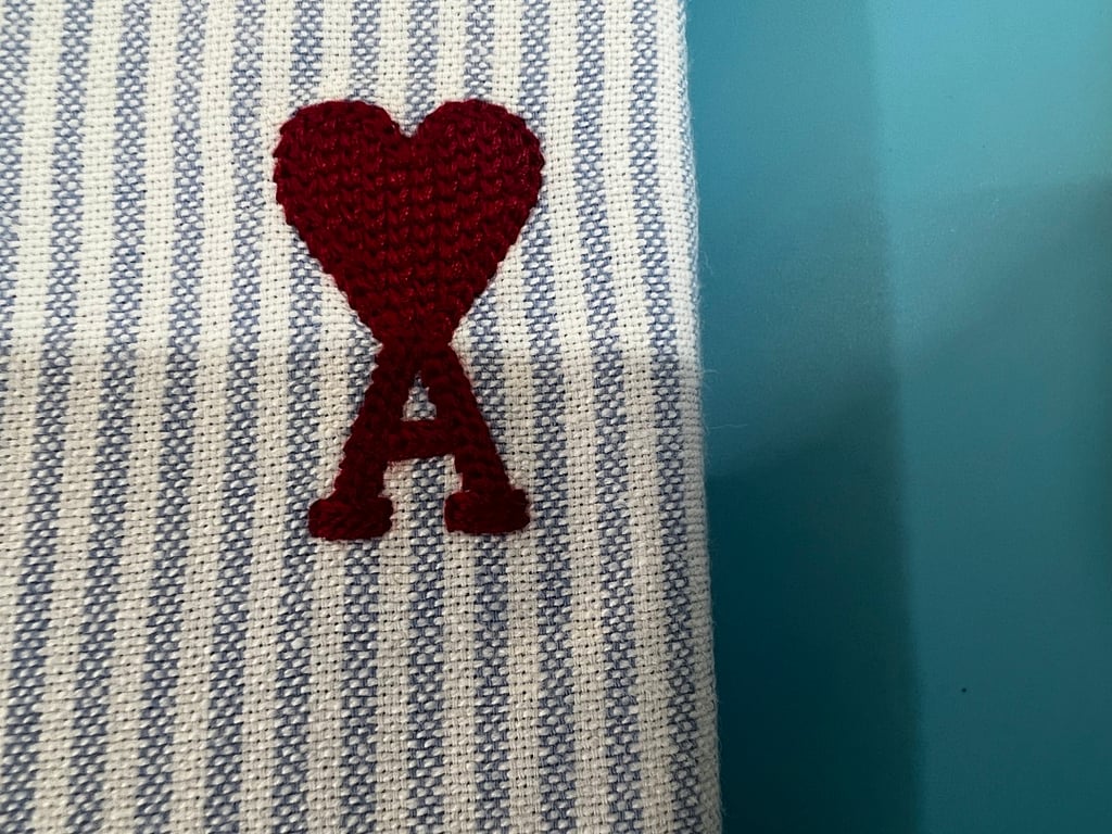 Ami Paris Ami de Coeur Striped Shirt - 17