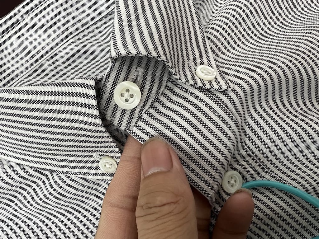 Ami Paris Ami de Coeur Striped Shirt - 28