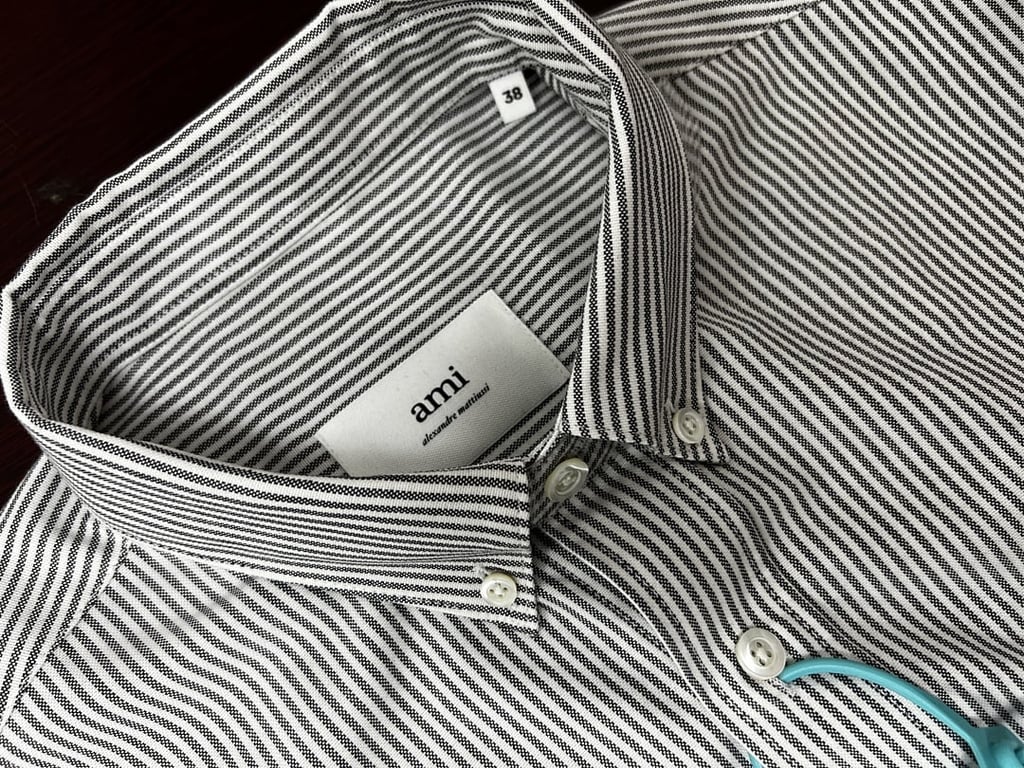 Ami Paris Ami de Coeur Striped Shirt - 29