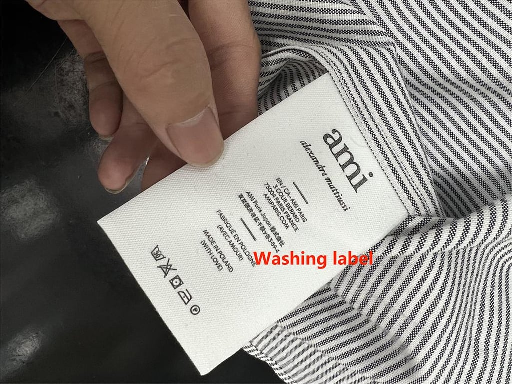 Ami Paris Ami de Coeur Striped Shirt - 31