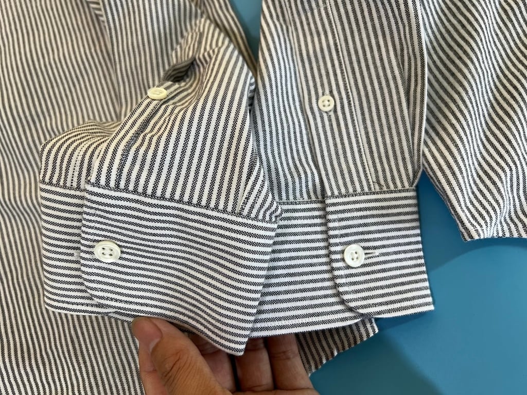 Ami Paris Ami de Coeur Striped Shirt - 36