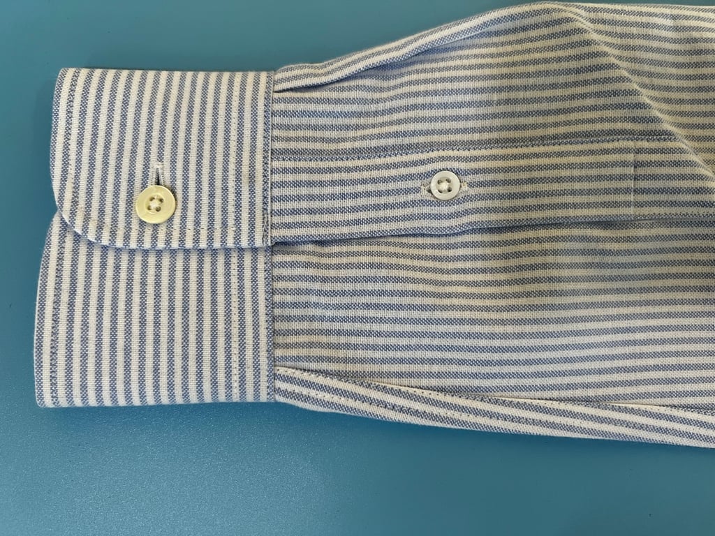 Ami Paris Ami de Coeur Striped Shirt - 43