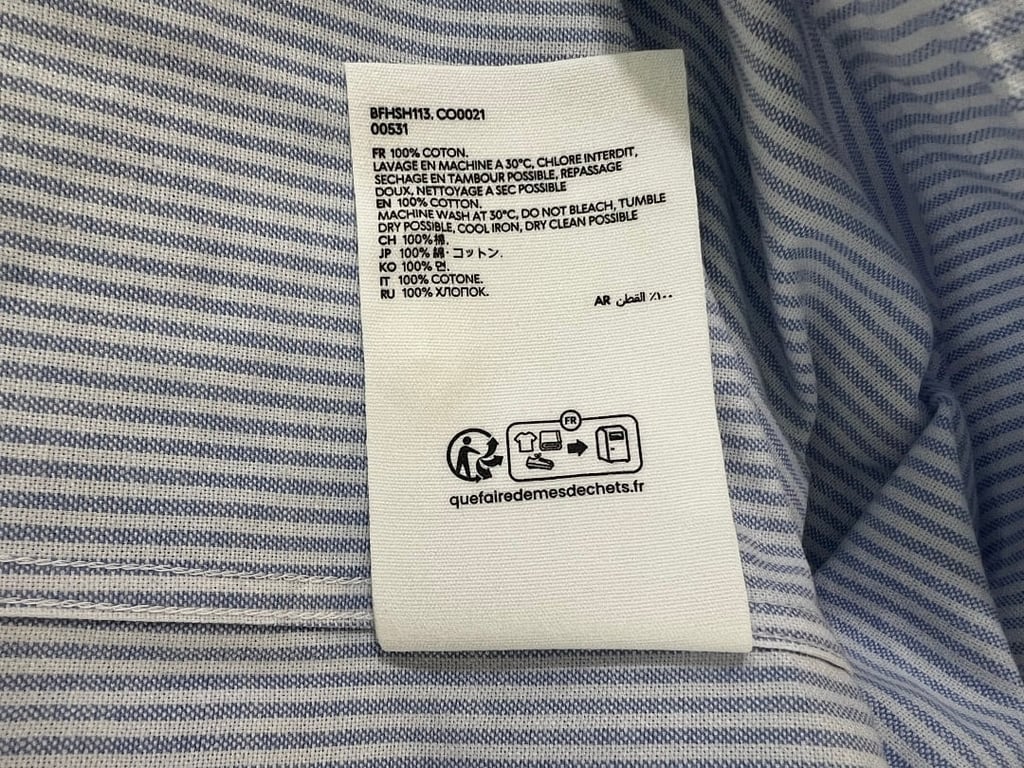 Ami Paris Ami de Coeur Striped Shirt - 45