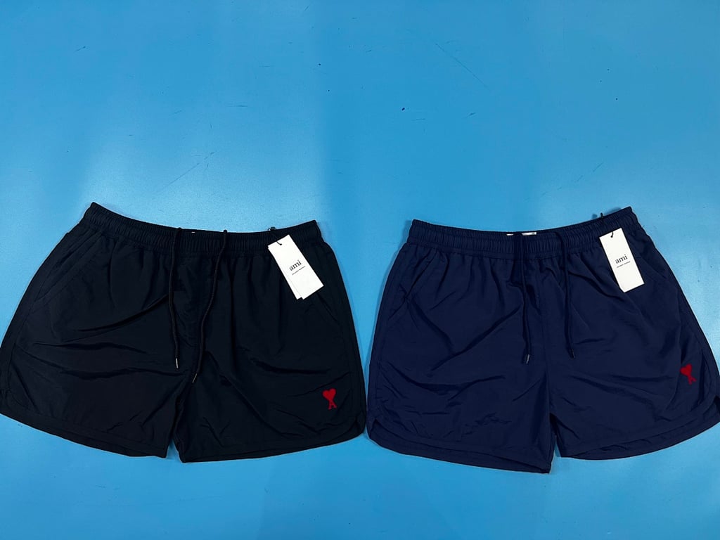 Ami Paris Ami de Coeur Swim Shorts - 3