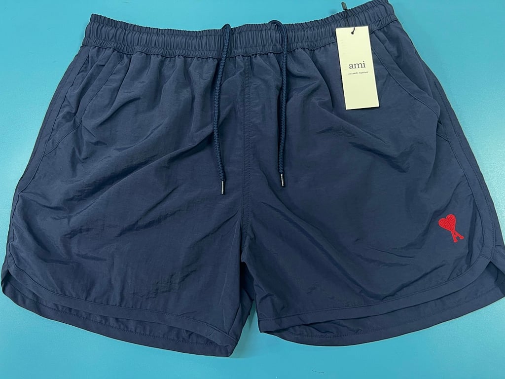 Ami Paris Ami de Coeur Swim Shorts - 22