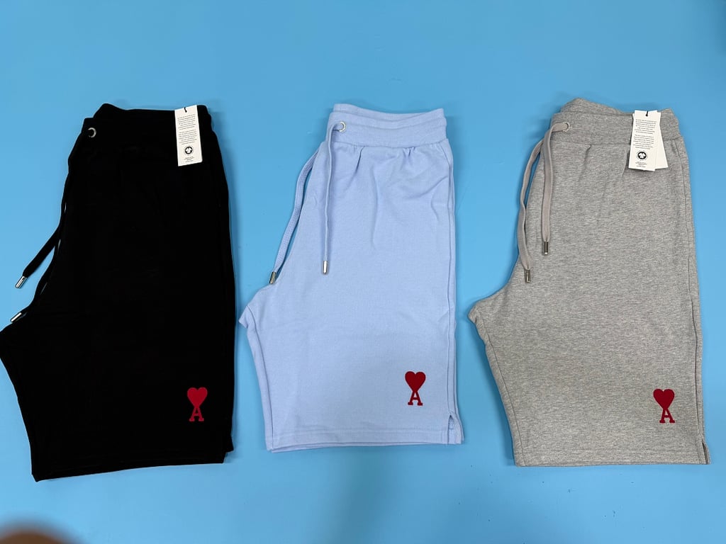 Ami Paris Ami de Coeur Sweat Shorts - 8