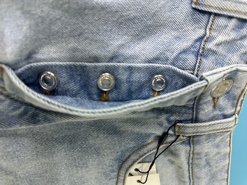 Ami Paris Metal Heart Light Blue Jeans - 12
