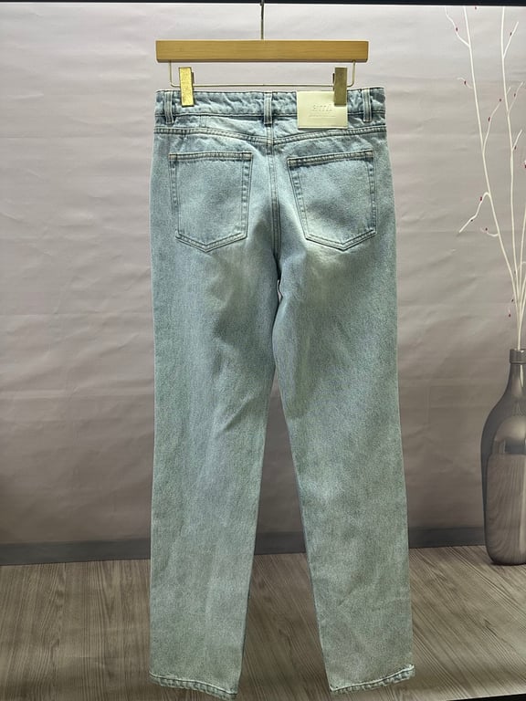 Ami Paris Metal Heart Light Blue Jeans - 19