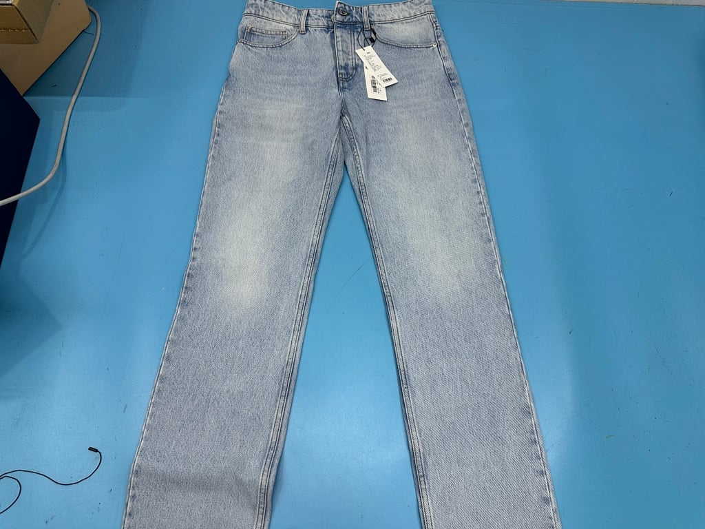 Ami Paris Metal Heart Light Blue Jeans - 6