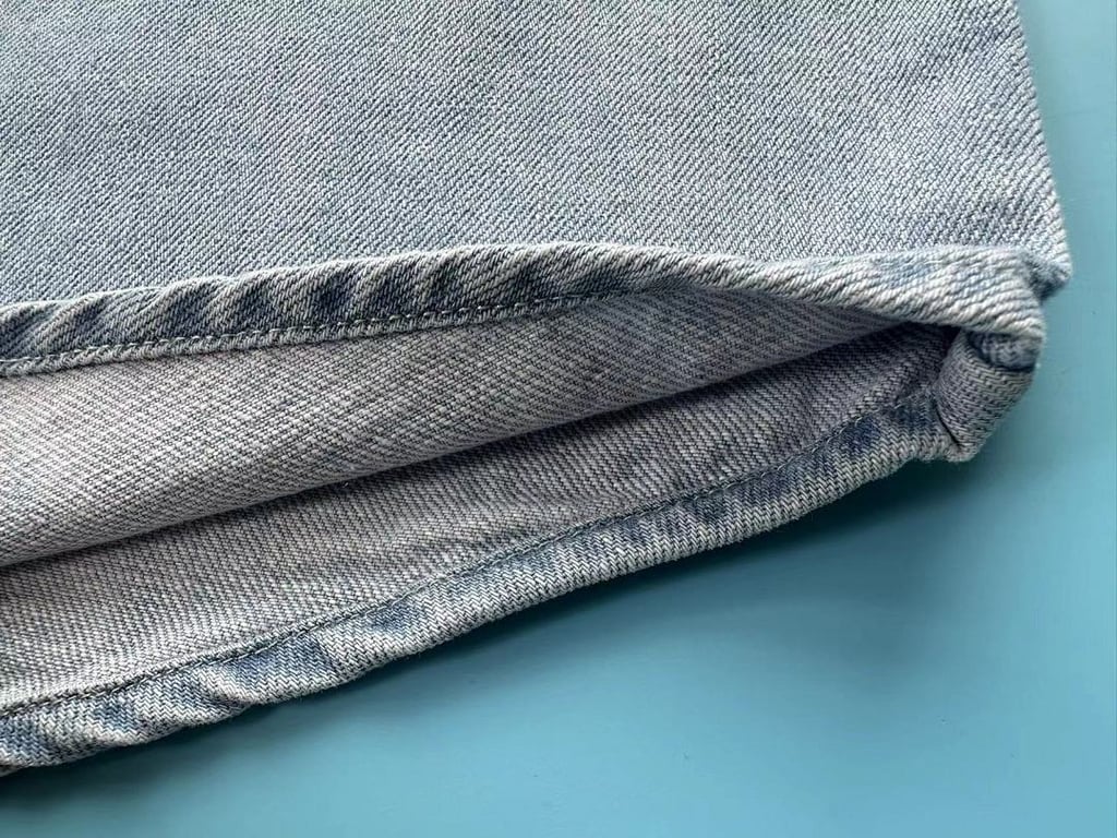 Ami Paris Vintage Denim Shirt Light Blue - 15
