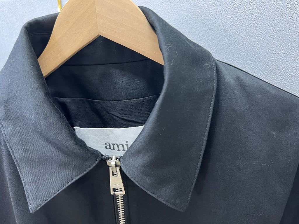 Ami Paris ADC Zipped Jacket Black - 14