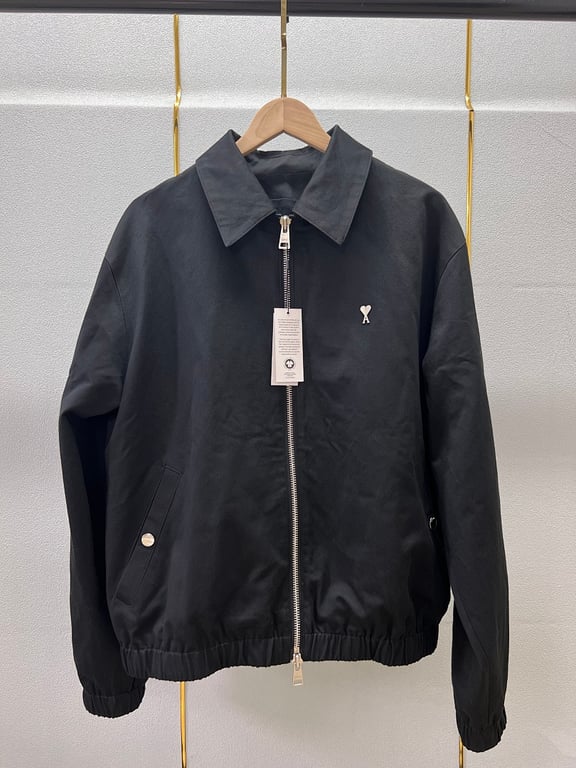 Ami Paris ADC Zipped Jacket Black - 15