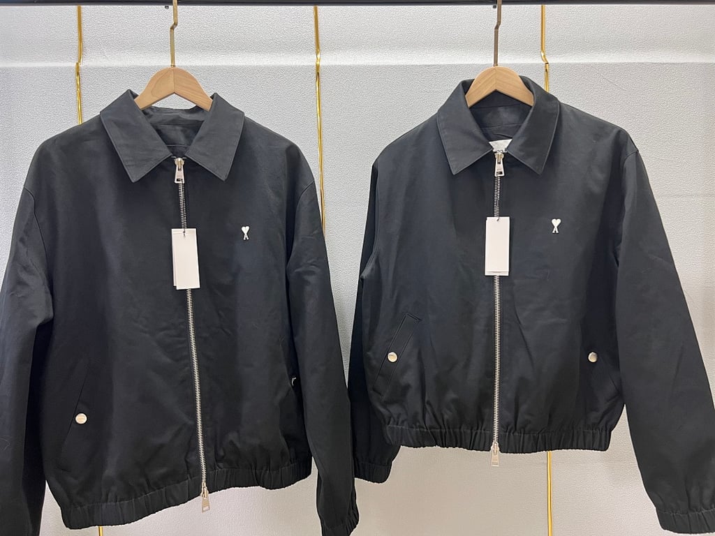 Ami Paris ADC Zipped Jacket Black - 16