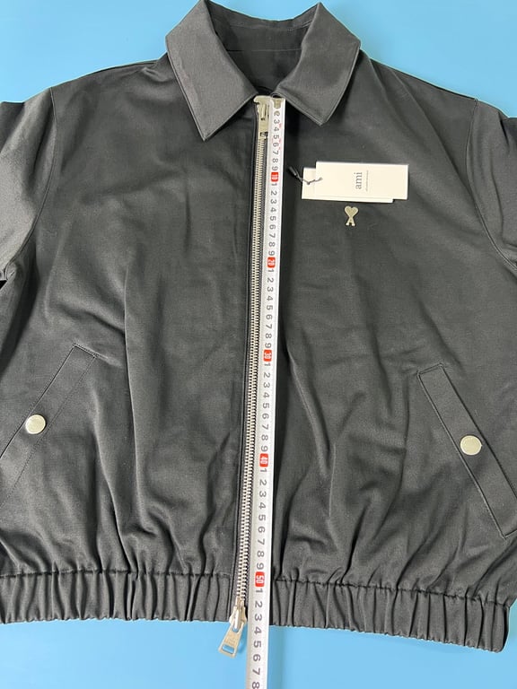 Ami Paris ADC Zipped Jacket Black - 21