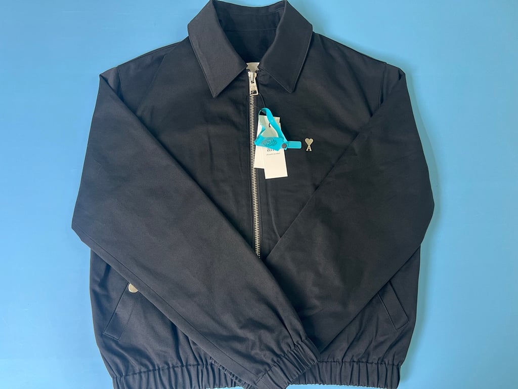Ami Paris ADC Zipped Jacket Black - 23