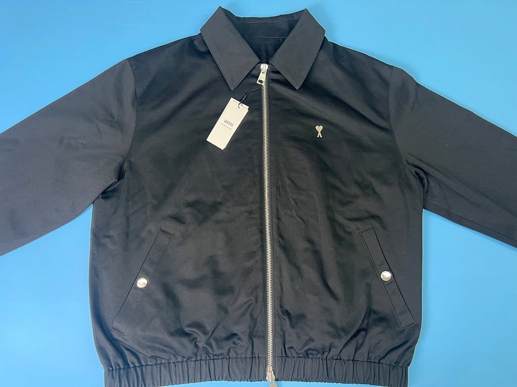 Ami Paris ADC Zipped Jacket Black - 28