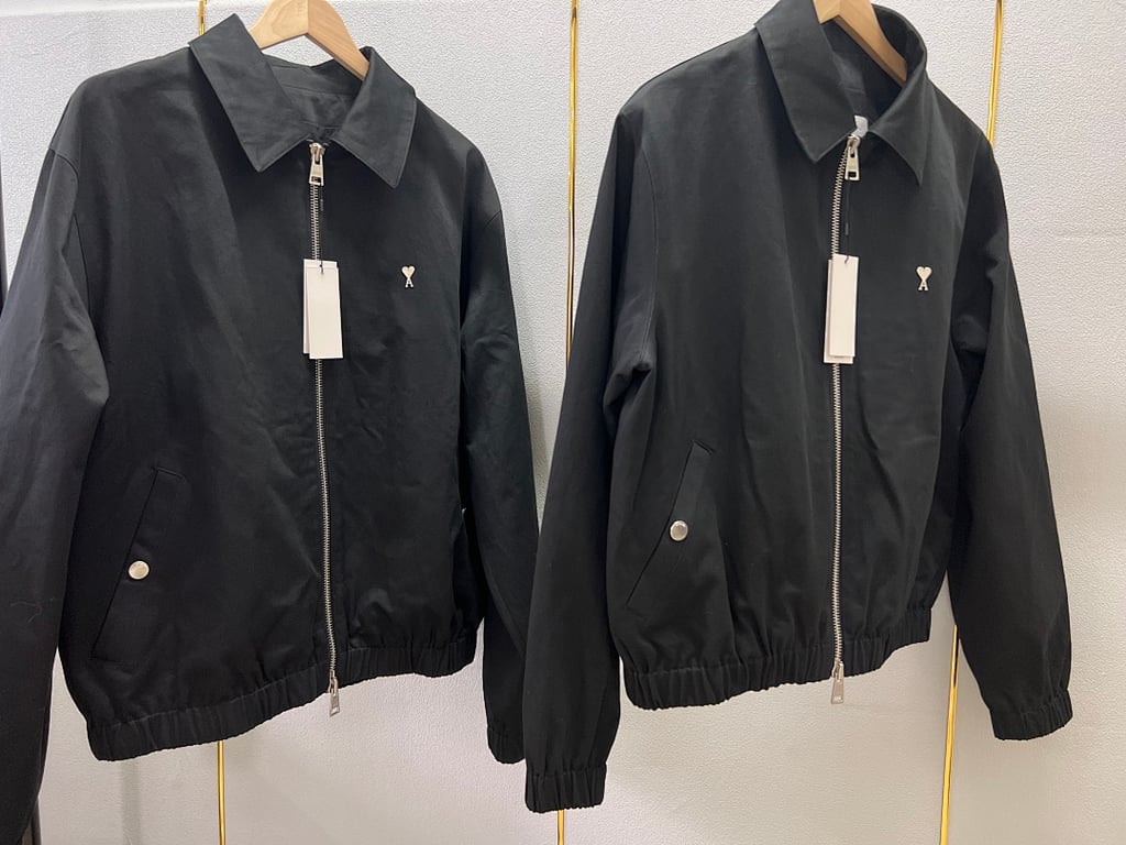 Ami Paris ADC Zipped Jacket Black - 3