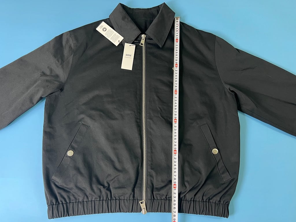 Ami Paris ADC Zipped Jacket Black - 31